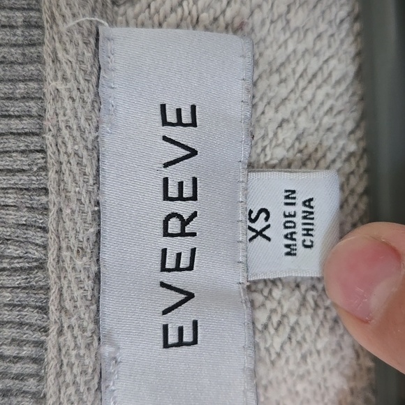 Evereve | Gray "Palm Springs" Graphic Sweatshirt Size XS - Picture 8 of 10